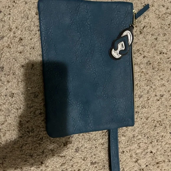 “Salty air & Sun Kissed Hair” blue tote bag, nwot - Picture 3 of 5